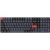 Клавиатура Keychron K17 PRO Gateron MX 2.0 Red White Led QMK Wireless/Bluetooth/USB-А UA Black (K17P-A1-UA)