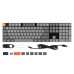 Клавиатура Keychron K5 Max Gateron MX 2.0 Brown White Led QMK Wireless/Bluetooth/USB-А UA Black (K5M-A3-UA)