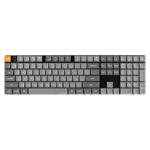 Клавіатура Keychron K5 Max Gateron MX 2.0 Brown White Led QMK Wireless/Bluetooth/USB-А UA Black (K5M-A3-UA)
