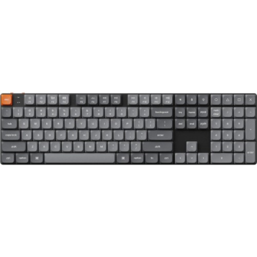 Клавиатура Keychron K5 Max Gateron MX 2.0 Red QMK Wireless/Bluetooth/USB-А UA Black (K5M-B1-UA)