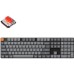 Клавиатура Keychron K5 Max Gateron MX 2.0 Red White Led QMK Wireless/Bluetooth/USB-А UA Black (K5M-A1-UA)