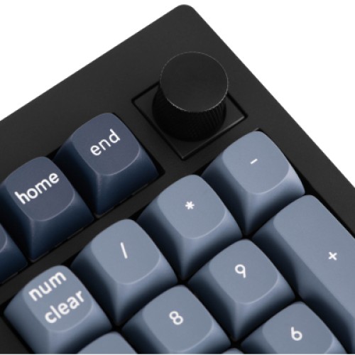 Клавиатура Keychron V5 Max Gateron Jupiter Banana Knob Hot-Swap QMK Wireless/Bluetooth/USB-А UA Black (V5M-D4-UA)