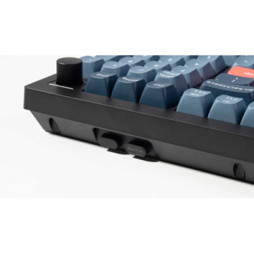 Клавиатура Keychron V5 Max Gateron Jupiter Red Knob Hot-Swap QMK Wireless/Bluetooth/USB-А UA Black (V5M-D1-UA)