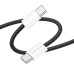 Дата кабель USB-C to USB-C 1.0m 60W Original BX103 black BOROFONE (6941991109485)