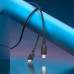 Дата кабель USB-C to USB-C 2.0m 60W Lenny silicone BX113 black BOROFONE (6941991115516)