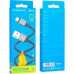 Дата кабель USB 2.0 AM to Lightning Famous silicone BX83 black BOROFONE (6974443386356)