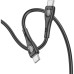 Дата кабель USB-C to USB-C 1.0m 60W Superior BX98 black BOROFONE (6941991104497)
