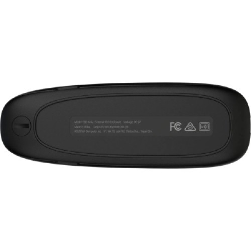 Карман внешний ASUS SSD PCIe NVMe M.2 2230/2242/2260/2280 USB Type-C 3.2 Gen 2x1 black (90DD02R0-M09000)