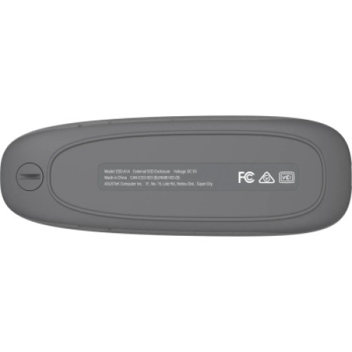 Карман внешний ASUS SSD PCIe NVMe M.2 2230/2242/2260/2280 USB Type-C 3.2 Gen 2x1 grey (90DD02R6-M09000)