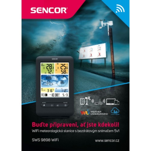Метеостанция Sencor SWS9898WIFI