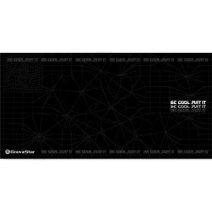 Коврик для мышки GravaStar Gaming Pad XL Black (GSA8_MPD_R_BLK)