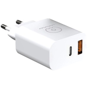Зарядное устройство WUW C172 1xUSB-C PD20W + 1xUSB QC3.0 18W Black (6972573335381)