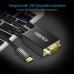 Кабель мультимедийный USB-C to VGA 1.8m FHD60Hz black Choetech (XCV-1801-BK)