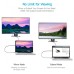 Кабель мультимедийный USB-C to VGA 1.8m FHD60Hz black Choetech (XCV-1801-BK)