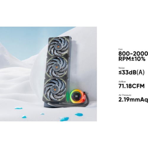 Система жидкостного охлаждения 1stPlayer CC-360-BK