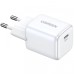 Зарядное устройство Ugreen CD319 Nexode Mini USB-C PD30W GaN White (15326)