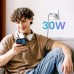 Зарядное устройство Ugreen CD319 Nexode Mini USB-C PD30W GaN White (15326)