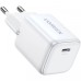 Зарядное устройство Ugreen CD319 Nexode Mini USB-C PD30W GaN White (15326)
