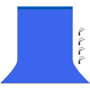 Фон Puluz PU5206L backdrop 3x6 m blue (PU5206L)