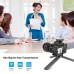Микрофон Puluz PULUZ 2 TX + 1 RX Wireless black (PU3154B)