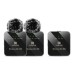 Микрофон Puluz PULUZ 2 TX + 1 RX Wireless black (PU3154B)