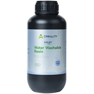 Фотополимерная смола Creality HALOT Water Washable Resin 1kg, blue transparent (3302010055)