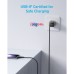 Дата кабель USB-C to USB-C 0.9m 240W nylon 310 black Anker (A81D5H11)