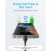 Дата кабель USB-C to USB-C 1.8m nylon 322 black Anker (A81F6G11)