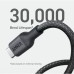 Дата кабель USB-C to USB-C 1.8m 140W bio-nylon 544 black Anker (A80F6H11)