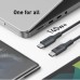 Дата кабель USB-C to USB-C 1.8m 140W bio-nylon 544 black Anker (A80F6H11)