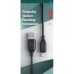 Дата кабель USB 2.0 AM to Lightning 1.0m braided Zebra XO (NB235_L_White)