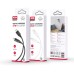 Дата кабель USB-C to Lightning 1.0m 27W braided XO (NBQ236A_White)