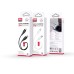 Дата кабель USB-C to Lightning 1.0m 27W High Elastic Zeus XO (NBQ239A_Black)