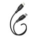 Дата кабель USB-C to Lightning 1.0m 27W High Elastic Zeus XO (NBQ239A_Black)