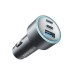 Зарядное устройство Anker 325 PowerDrive USB-C PD67W + USB-A 22.5W Black (A2731HA1)