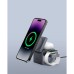 Зарядное устройство Anker MagGo Wireless Charging Station 15W 3-in-1 Cube Black (Y1811G11)