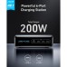 Зарядное устройство Anker GaNPrime 200W 4xUSB-C PD + 2xUSB-A Black (A2683341)