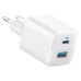 Зарядное устройство Anker PowerPort 323 33W USB-C + USB-C White (A2331G21)