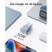 Зарядное устройство Anker PowerPort 511 Nano IV 30W USB-C White (A2337G21)