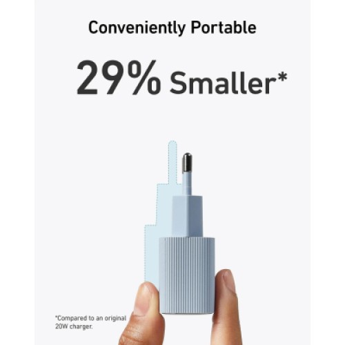 Зарядное устройство Anker PowerPort 511 Nano IV 30W USB-C Black (A2337G11)