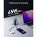 Зарядное устройство Anker PowerPort 735 GaNPrime 65W 2xUSB-C PD + 1xUSB-A PIQ PPS/DPDS (A2668311)