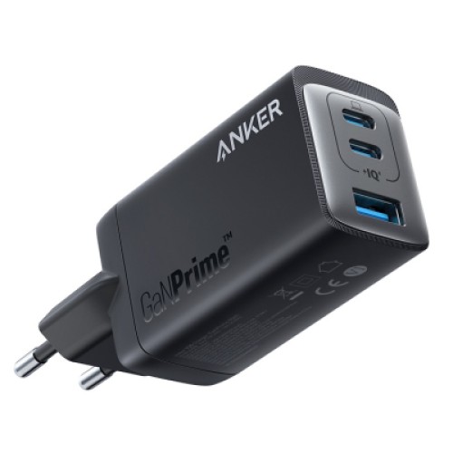Зарядное устройство Anker PowerPort 735 GaNPrime 65W 2xUSB-C PD + 1xUSB-A PIQ PPS/DPDS (A2668311)