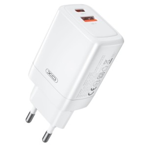 Зарядний пристрій XO CE16 67.5W USB-C PD45W + USB-A QC 22.5W White (CE16_White)
