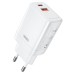 Зарядное устройство XO CE16 67.5W USB-C PD45W + USB-A QC 22.5W White (CE16_White)
