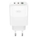 Зарядное устройство XO L139 83W 2xUSB-C PD65W + USB-A QC18W White (L139_White)