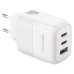 Зарядное устройство XO L139 83W 2xUSB-C PD65W + USB-A QC18W White (L139_White)