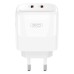 Зарядное устройство XO L140 35W 2xUSB-C PD White (L140_White)