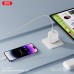 Зарядное устройство XO L140 35W 2xUSB-C PD White (L140_White)