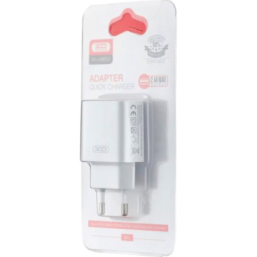 Зарядное устройство XO L99 12W USB-A White (L99_White)