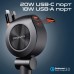 Зарядное устройство Promate USB-C + USB-A + cable USB-C + Lightning (drivegear-r2)